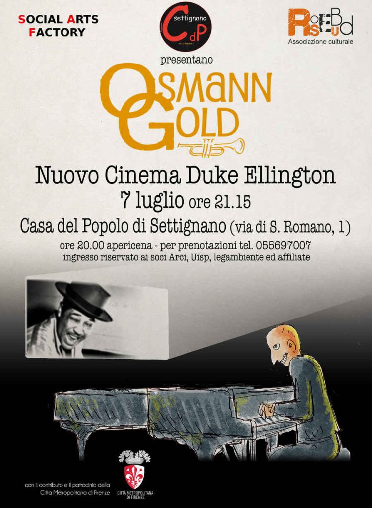 Locandina concerto OsmannGold Nuovo Cinema Duke Ellington