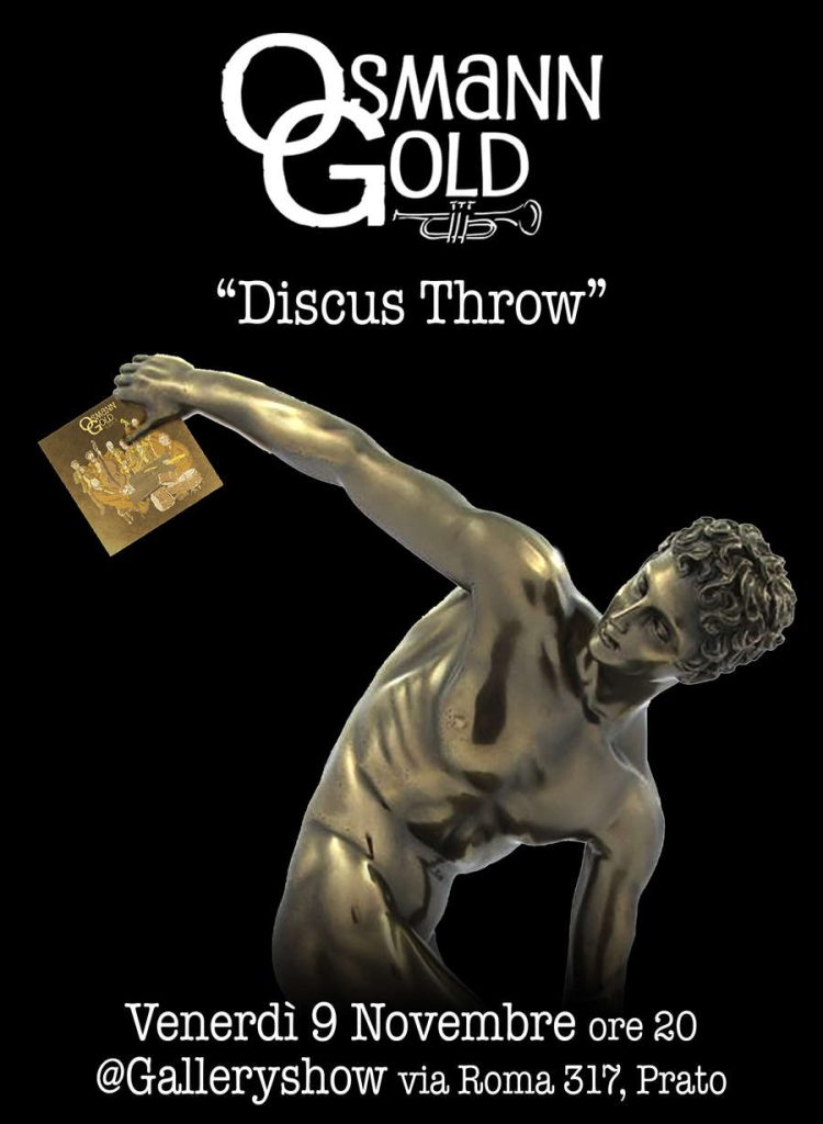 Locandina OsmannGold concerto Discus Throw