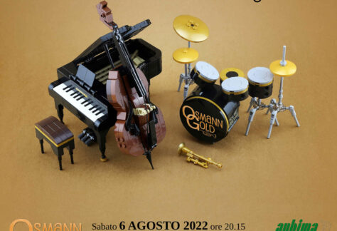 Locandina del concerto OsmannGold "I Grandi Classici dello Swing" a Firenze