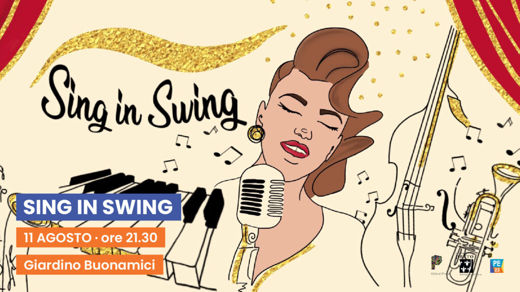 Locandina del concerto OsmannGold "Sing in Swing" a Prato