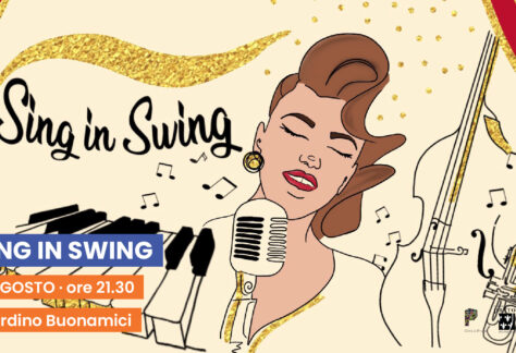 Locandina del concerto OsmannGold "Sing in Swing" a Prato