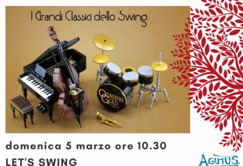 Locandina del concerto OsmannGold "I Grandi Classici dello Swing" a Careggi