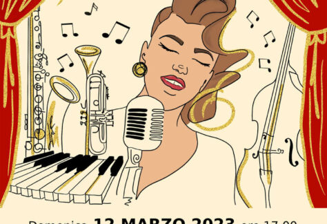 Locandina del concerto OsmannGold "Lady in Swing" a Poggio a Caiano